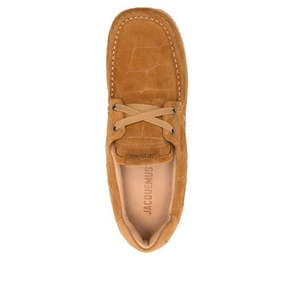 Jacquemus Les Batto Suede Moccasins - NWT - Picture 3 of 4